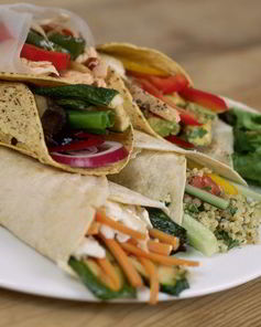 Лаваш с творогом