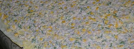 лаваш с ветчиной и сыром. Шаг 8