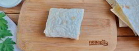 лаваш с яйцом и шпинатом. Шаг 8