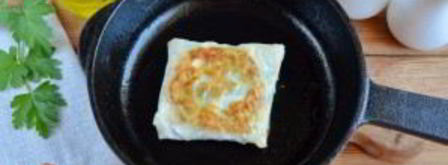 лаваш с яйцом и шпинатом. Шаг 9