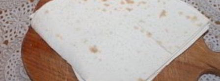 лаваш с зеленым луком. Шаг 5