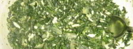 лаваш со шпинатом. Шаг 2