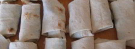 лаваш со шпинатом. Шаг 4