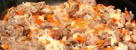 мясо в армянском лаваше. Шаг 2