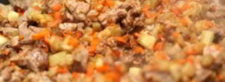 мясо в лаваше. Шаг 3