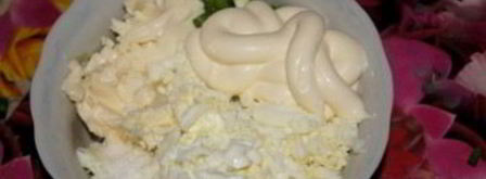 рулетики из лаваша с чесноком. Шаг 2