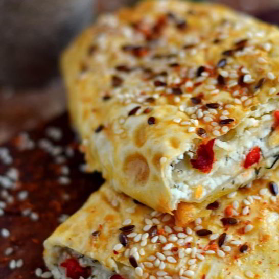 Рецепт рулетиков иза лавашей с начинкого