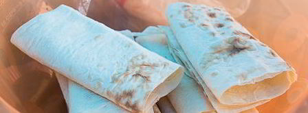 сулугуни в лаваше на углях. Шаг 2