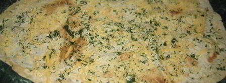 сырные чипсы из лаваша с зеленью. Шаг 2