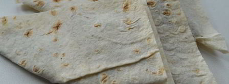 треугольнички из лаваша с картофелем и грибами. Шаг 2