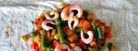 закуска из лаваша средиземноморский завтрак. Шаг 5