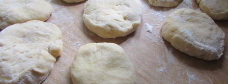 арабская лепешка bint al-sahn. Шаг 3