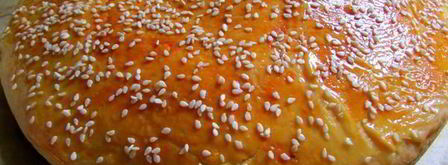 арабская лепешка bint al-sahn. Шаг 6