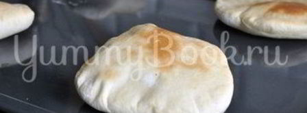 арабская лепешка пита. Шаг 8