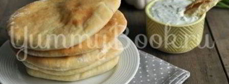 арабская лепешка пита. Шаг 9