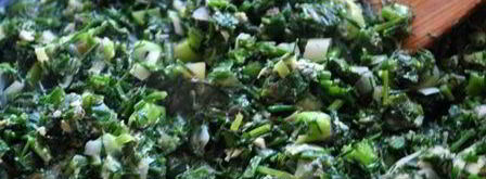 бакинские лепешки с зеленью. Шаг 2