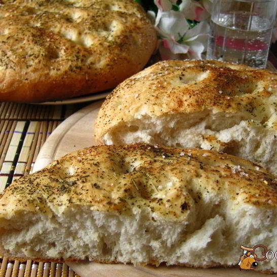 Рецепт фокаччи на минеральной воде