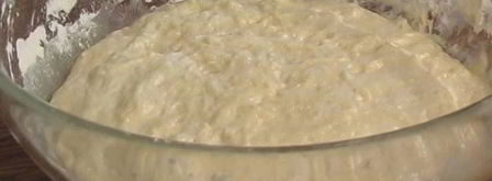 фокачча с черешней. Шаг 4