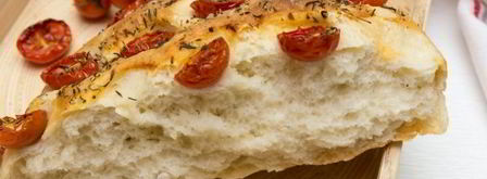 фокачча с черри и прованскими травами. Шаг 10