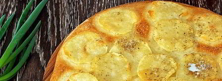 фокачча с картофелем. Шаг 14