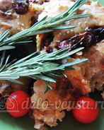 Фокачча с вялеными помидорами