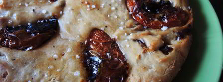 фокачча с вялеными помидорами. Шаг 12