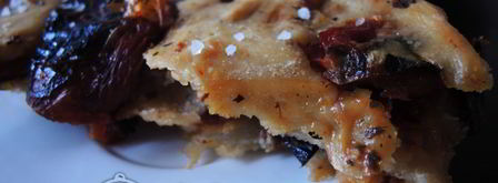 фокачча с вялеными помидорами. Шаг 13