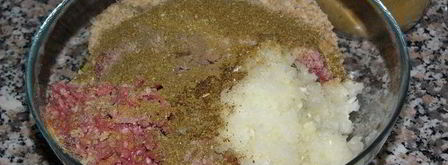 говяжьи котлеты на лепешке пиде. Шаг 7