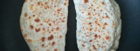 индийские лепешки паратха. Шаг 7