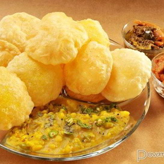 Рецепт индийских лепешек пури