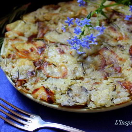 Рецепт картофельной лепешки