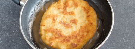 картофельные лепешки на сковороде. Шаг 12