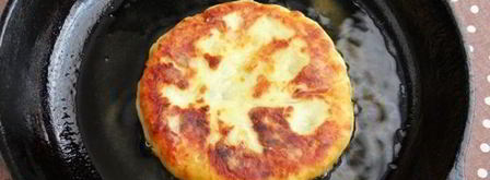 картофельные лепешки со шпинатной начинкой. Шаг 21