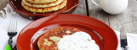 картофельные лепешки со шпинатной начинкой. Шаг 24