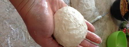 хотток — корейские лепешки со сладкой начинкой. Шаг 6