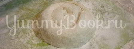 хрустящие лепешки с сыром и зеленым луком. Шаг 12