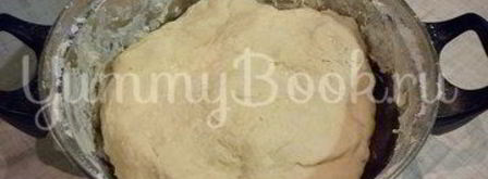 хрустящие лепешки с сыром и зеленым луком. Шаг 5