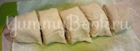 хрустящие лепешки с сыром и зеленым луком. Шаг 7