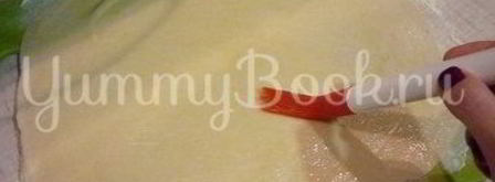 хрустящие лепешки с сыром и зеленым луком. Шаг 8