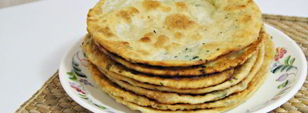 китайские лепешки с зеленью. Шаг 13