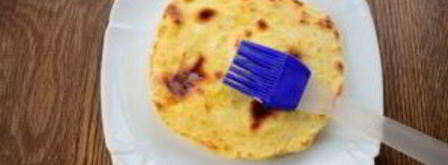 кузикмяк — сытная лепешка с картофелем. Шаг 7