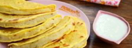 кузикмяк — сытная лепешка с картофелем. Шаг 8