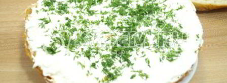 лепешка с сыром и зеленью. Шаг 4