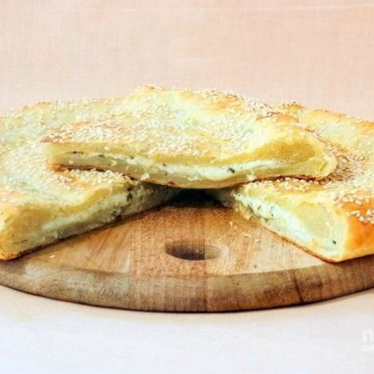 Рецепт лепешки с сыром