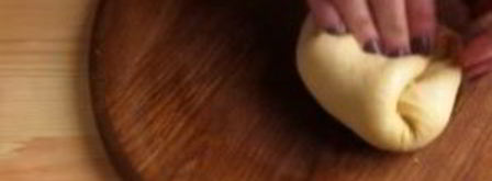 лепешки к шашлыку с зеленью и творогом. Шаг 5