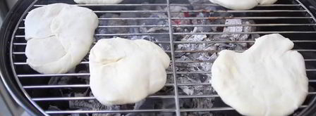 лепешки на гриле. Шаг 4