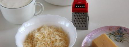 лепешки на кефире с сыром и зеленью. Шаг 5