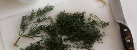 лепешки на кефире с сыром и зеленью. Шаг 6