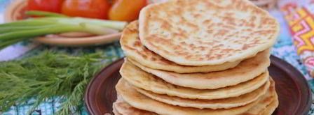 лепешки на кислом молоке на сковороде. Шаг 12