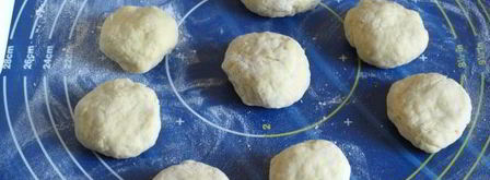 лепешки на кислом молоке на сковороде. Шаг 6